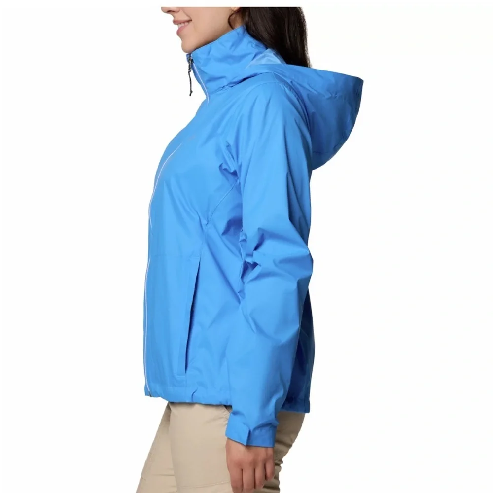Columbia Omni Shield Advanced Repellency Switchback IV harbor blue jacket 3x